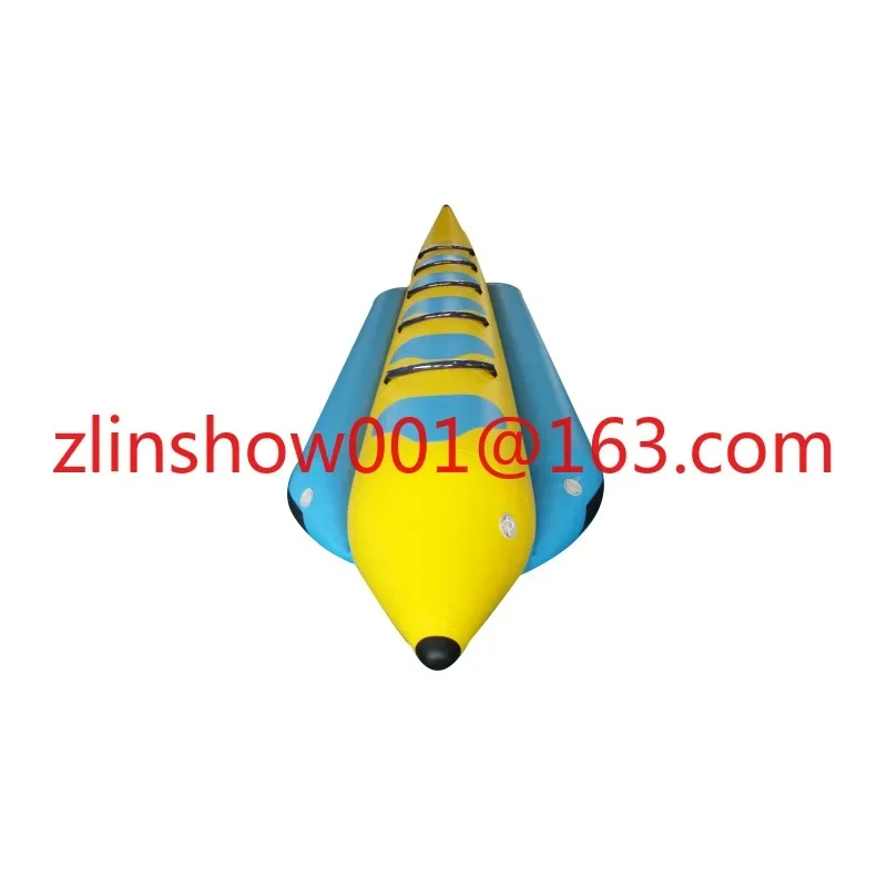 Funny inflatable water toys ,adults inflatable water fly fish banana boat, inflatable water park games for sale