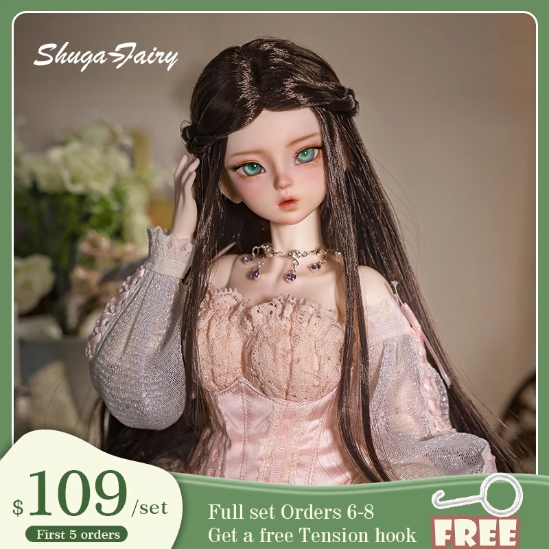 PreOrder ShugaFairy Joan Bjd Doll 1/4 BigChest Vintage Princess Style Classic Elegance Girl Joint Body Movable BJD Dolls Fullset