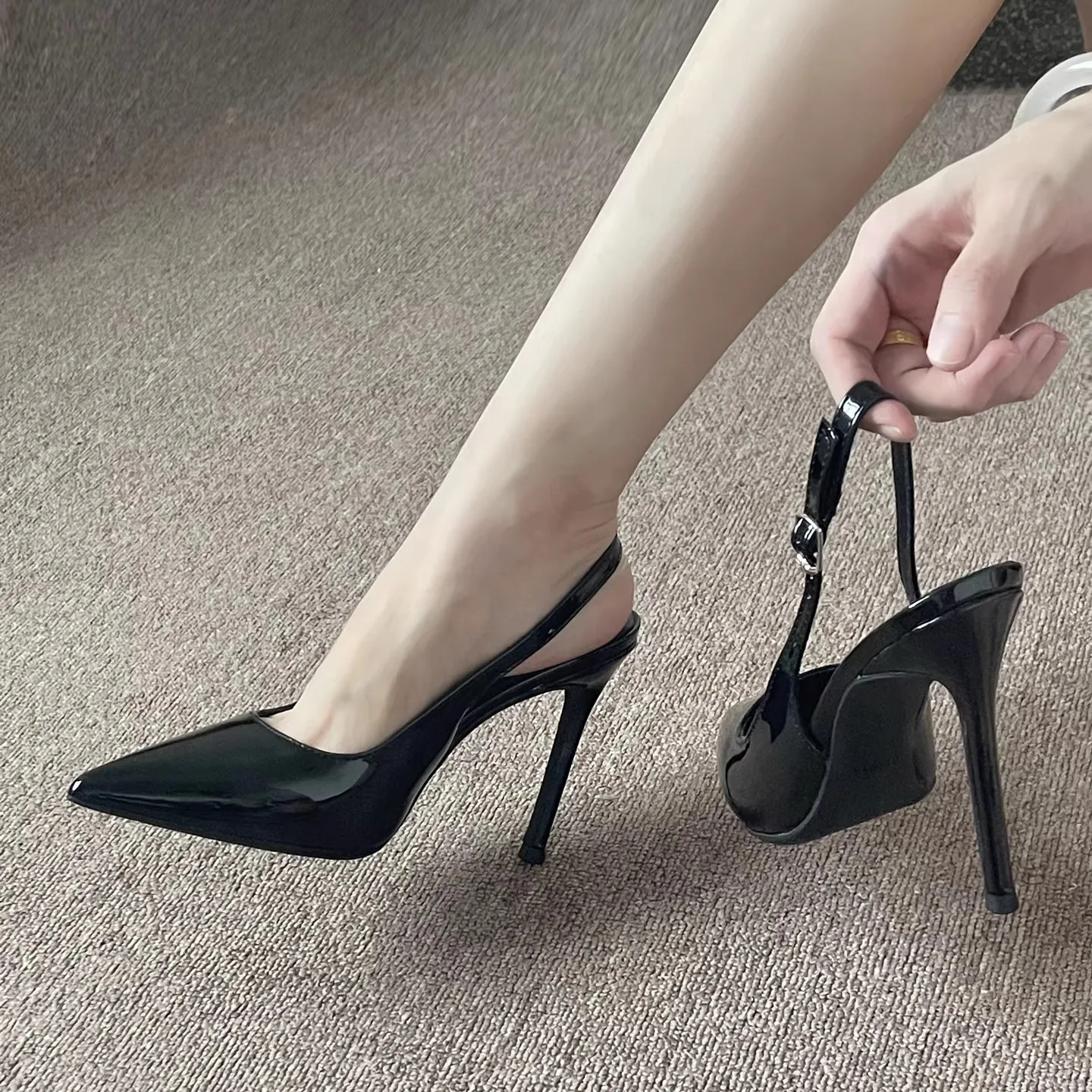 elegant-pointed-toe-patent-leather-high-heels-women's-thin-strap-sexy-covered-foot-open-toe-sandals-spring-autumn-fashion