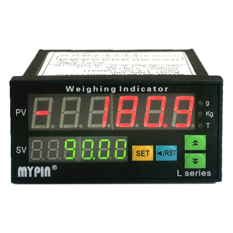 (LH86-RRRD) 6 controller di pesatura a LED con display digitale, bilance digitali da 100 kg, bilance per bagagli