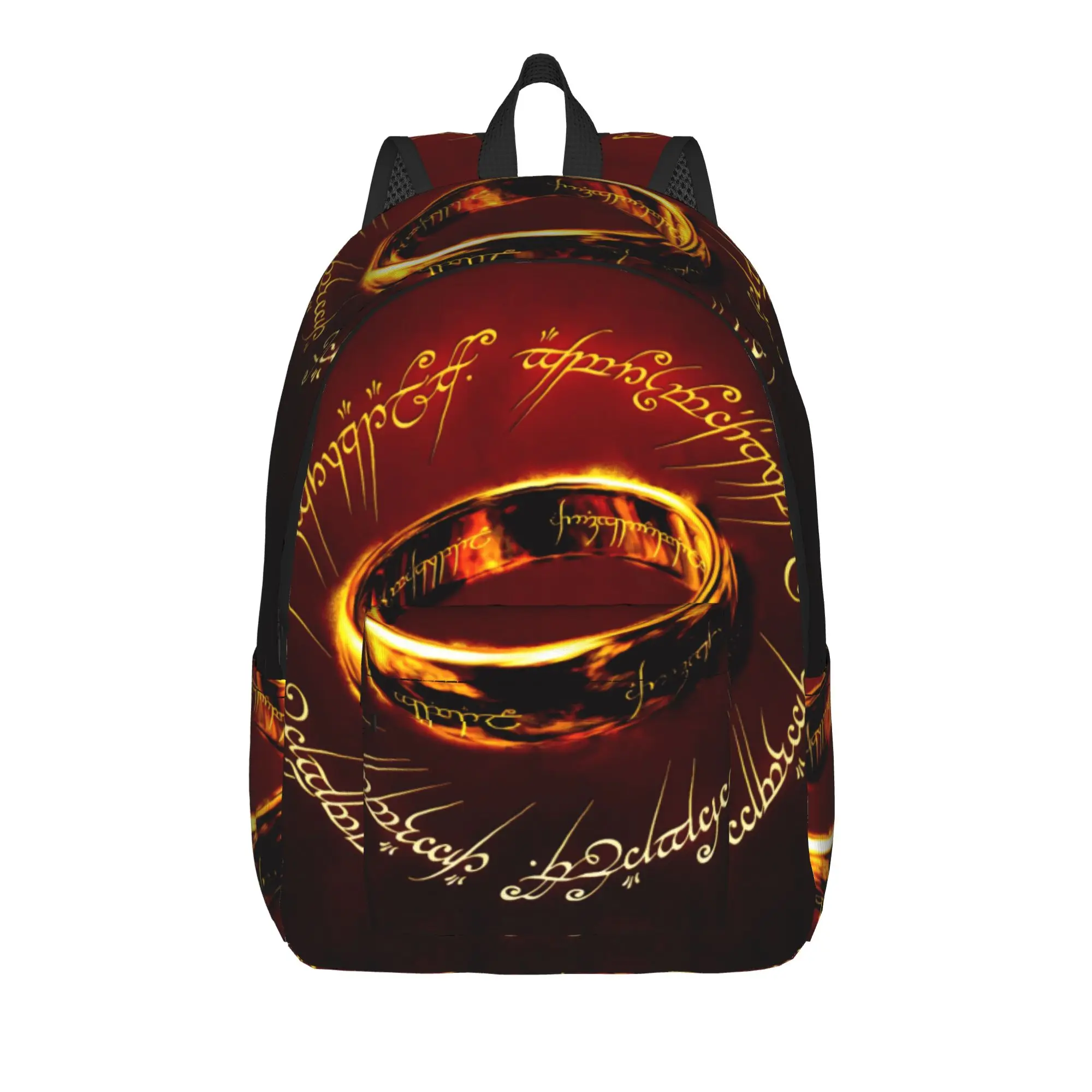 L-Lords Of The R-Rings Middle Earth (1) Backpack  Funny Backpacks Women Men Travel Soft High School Bags High Quality Rucksack