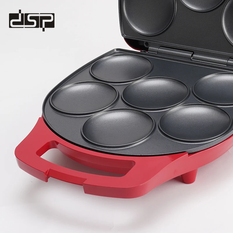 DSP Hot Sale Electric Arepa Maker Machine 2 Slice 6 Slot Nonstick Surface 1200W Home Use Making Arepa Maker