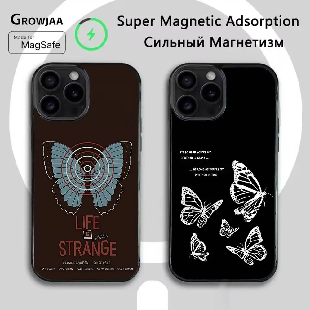 

L-life is strange Game Magnetic Case: Compatible with IPhone 17,16,15,14,13,12,11,Pro,Max,Plus,Mini,SE4,E