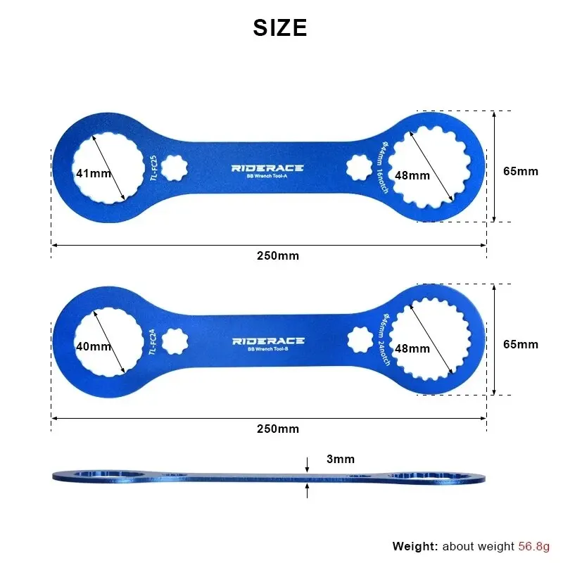 Bicycle DUB BB Bottom Brackets Wrench Bike Install Repair Tool Spanner For SRAM Shimano BBR60 MT800 BBR9100 XDR TL-FC25 TL-FC24