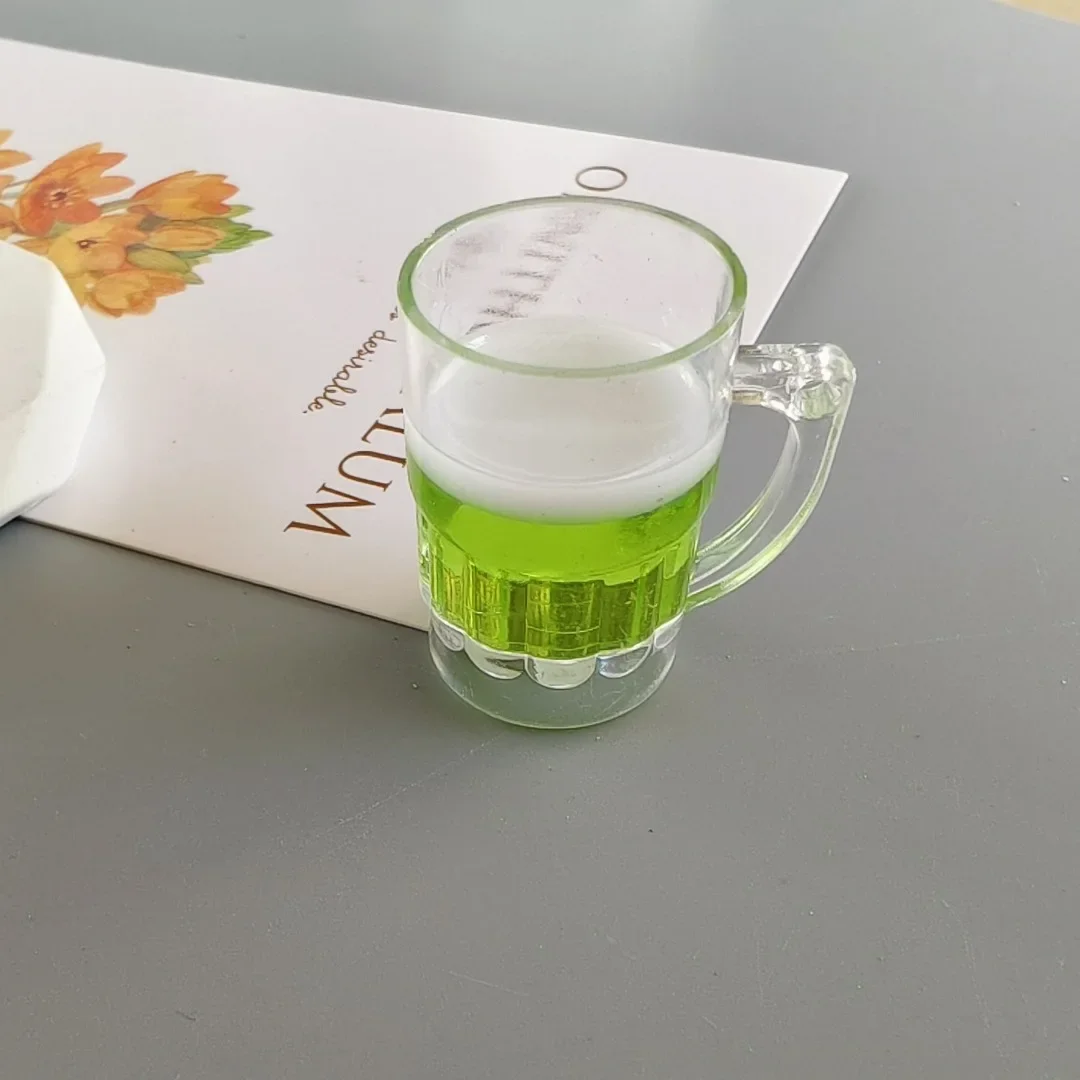 Mini Beer Mug Keychain, Creative Wine Glass Charm Jewelry, Promotional Small Gift