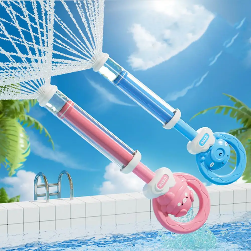 بخاخ مياه خفيف الوزن بمقبض على شكل حيوانات، بخاخ مياه عالي الضغط لحمام السباحة، لعبة لعب مائية ممتعة