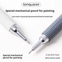 0.3 0.5 0.7 mm Mechanical Pencil Set Art Sketch Retractable Nib Low Gravity Automatic Pencil School Writing Pencil Stationery 3