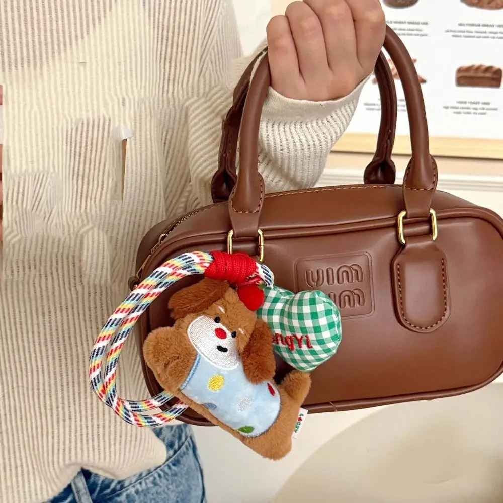 

Cute Soft Bear Keychain Plushies Cartoon Animal Cute Animal Keychain Lightweight Dog Keyring Pendant Home Party Decor