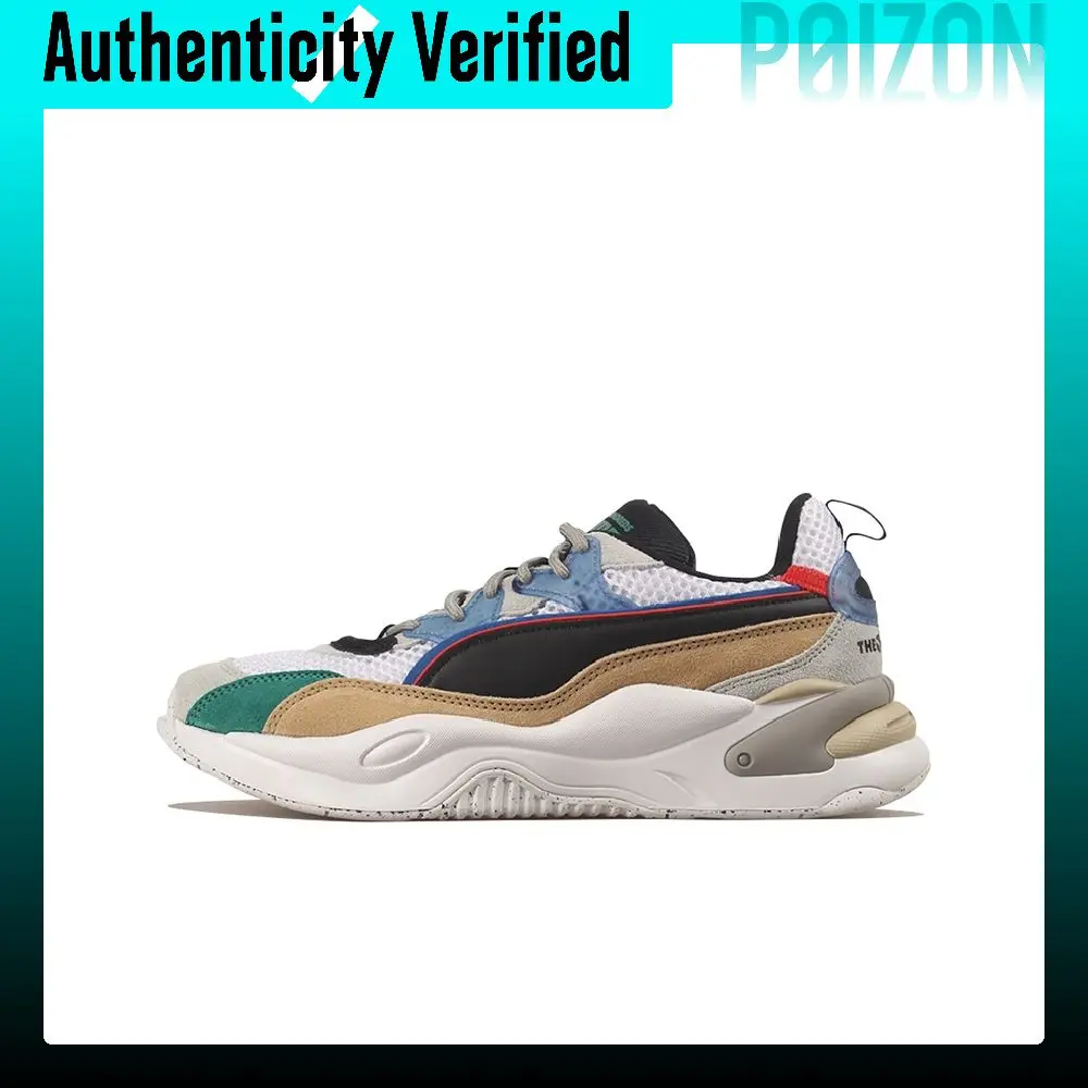 The Hundreds X PUMA RS 2K Casual Shoes Unisex Low Top White/Black/Green/Gray/Blue 373724-01