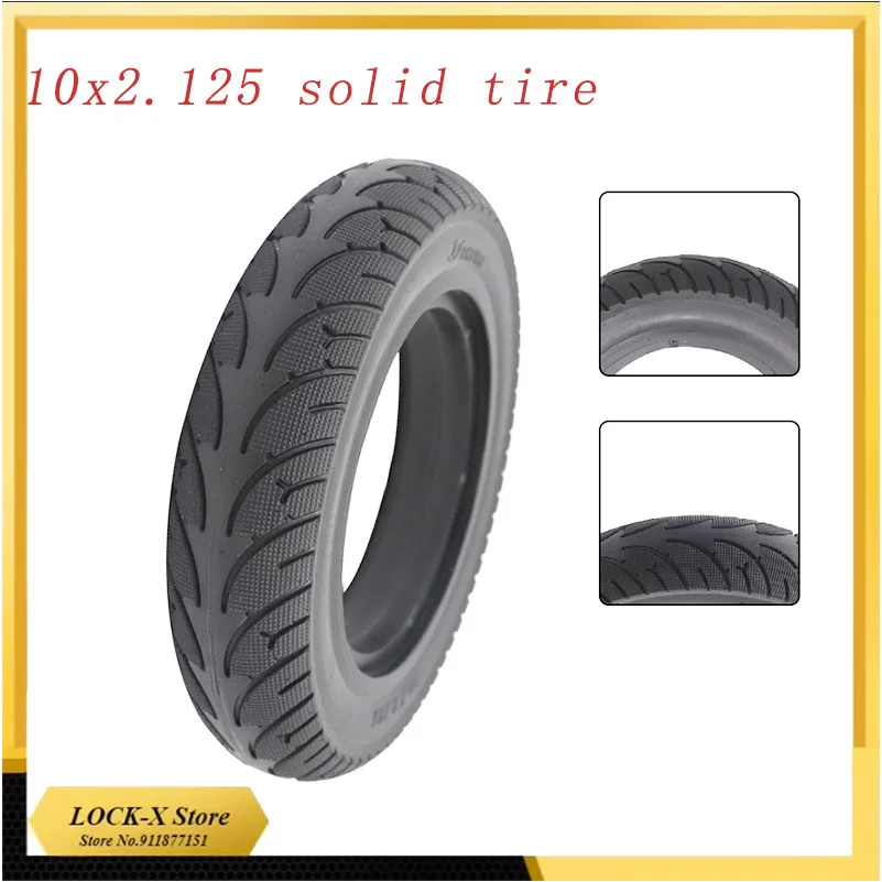 

10x2.125 solid tires High quality 10x2.125 solid tires for electric scooter balance car tire accessories