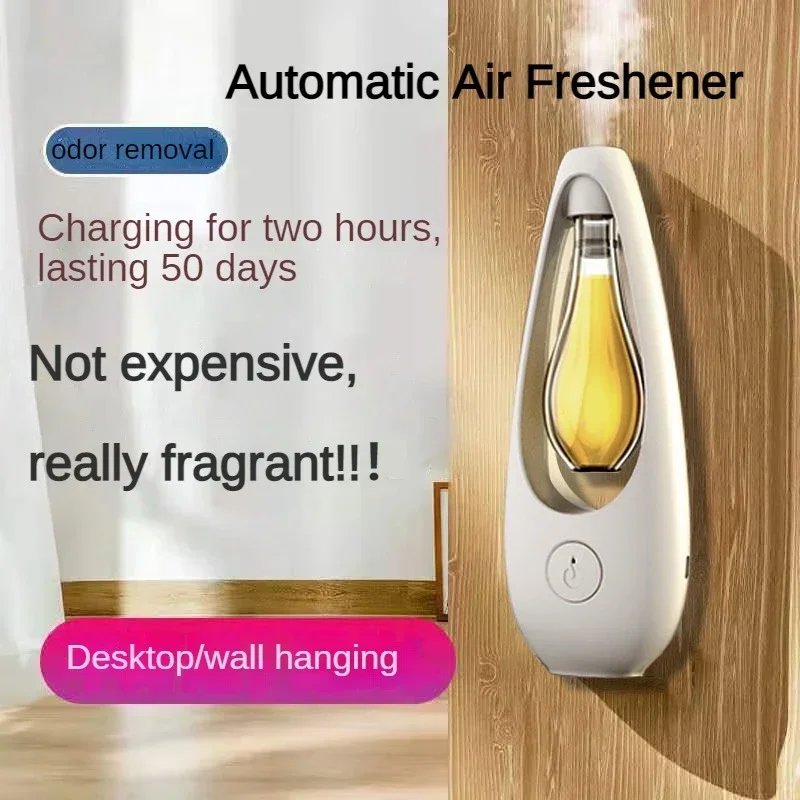 Room Air Freshener Spray Rechargeable Aromatherapy Diffuser/50ml Hotel Home Fragrance Aromatherapy Essential Oil Diffuser Scent