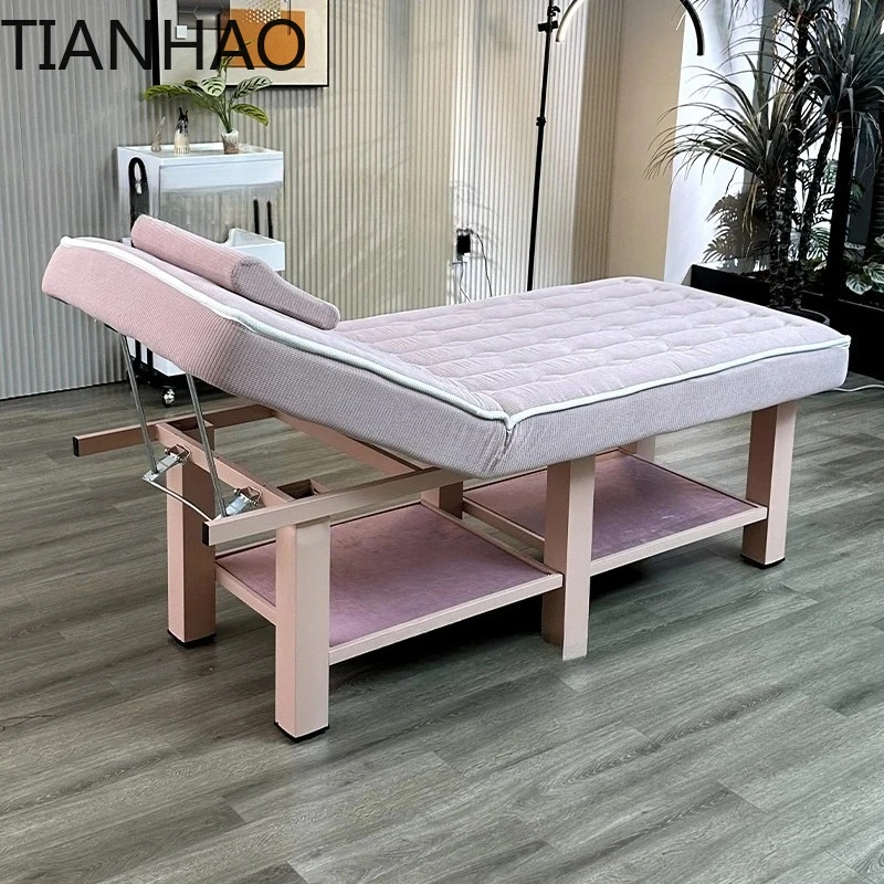 Massage Multi-function All-in-one Physiotherapy Real Wood Beauty Bed Massage Body Picking Ear Beauty Salon Special Furniture