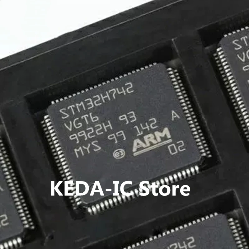 

1-10 шт./лот STM32H742VGT6 LQFP100 новый оригинал