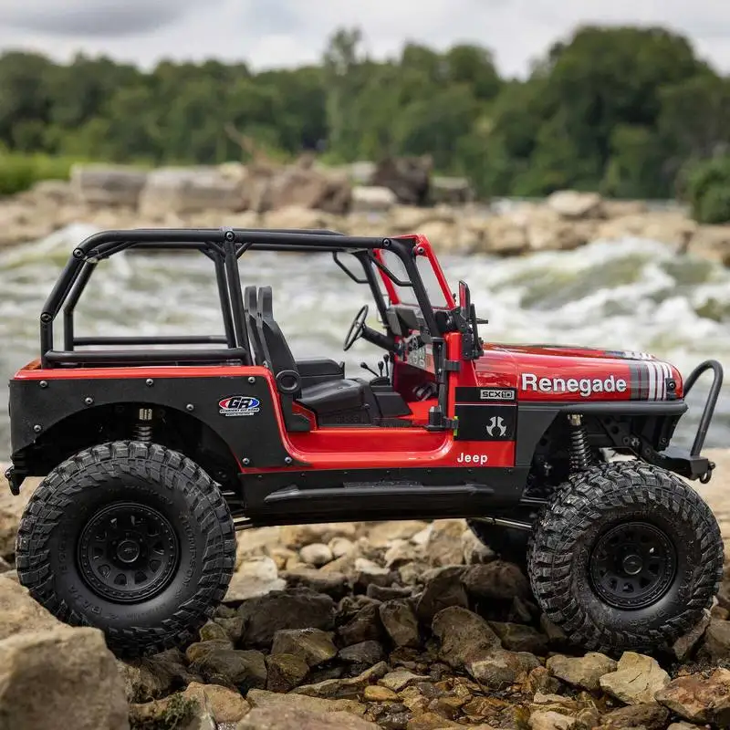 Sell Well Axial Scx10 Third-Generation Simulation Jeep Cj-7 4wd Remote Control Model 1/10 Climbing Vehicle Off-Road Vehicle