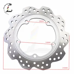 Motorcycle Plate Rear Brake Disks For HONDA NC750X NC750S CTX NC 700 750 N D S X DCT 700D Integra Brake Discs Rotor