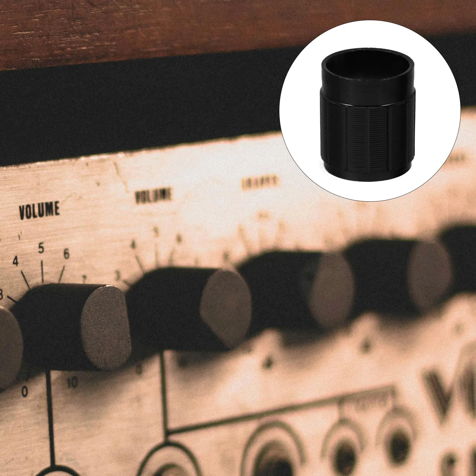 

10Pcs Aluminum Alloy Potentiometer Knob Premium Metal Volume Control Electric Guitar Replacement Knobs Smooth Precise Adjustment