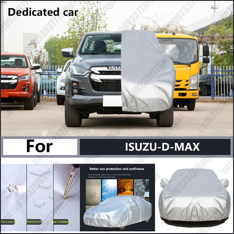 

For ISUZU-D-MAX Oxford cloth car cover for sun protection, rain resistance, and all season special car dust cover