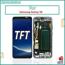 TFT For Samsung Galaxy S8 G950 LCD G950F Display Touch Screen Digitizer Assembly For Galaxy S8 Screen