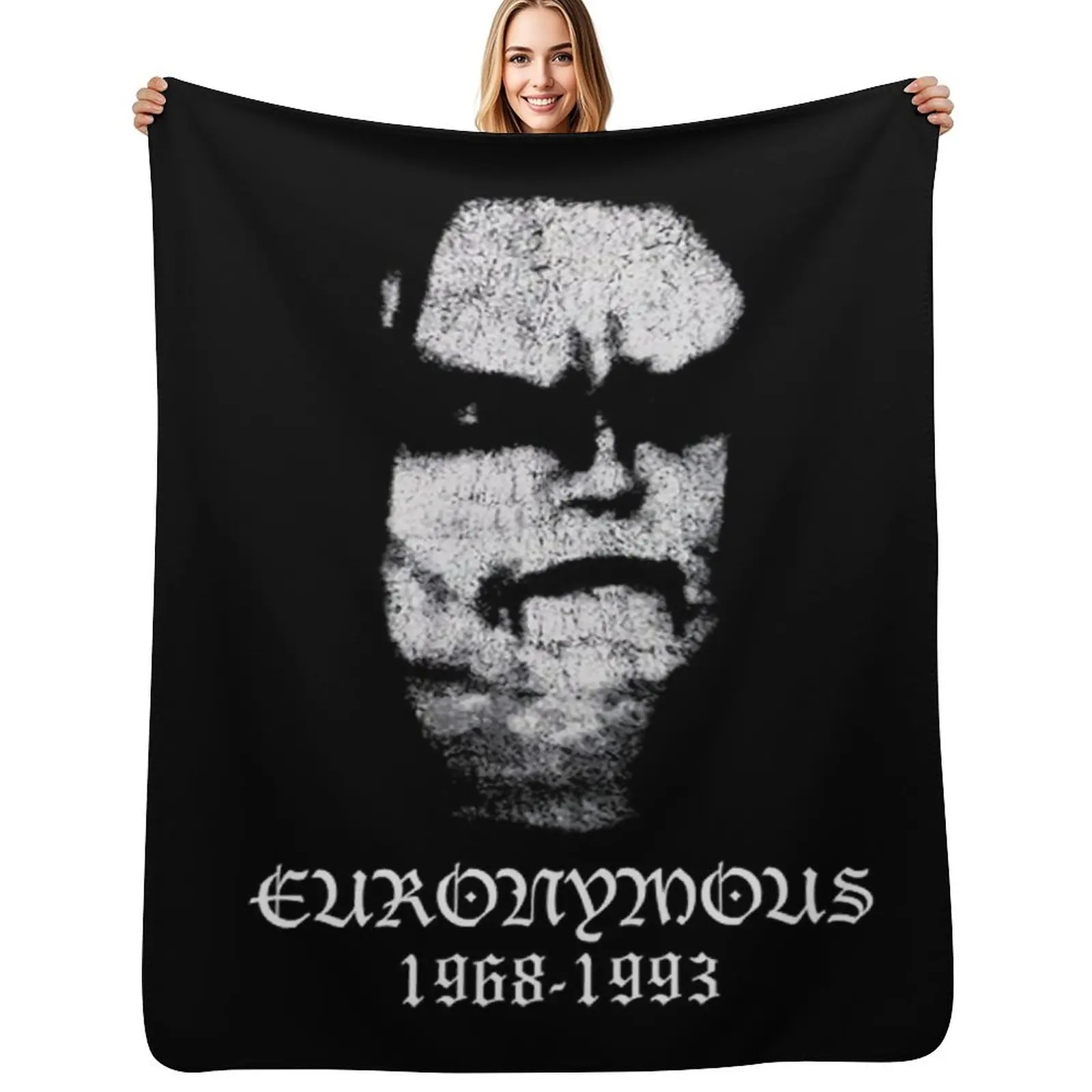 

Плед Euronymous Norwegian m Black Metal RIP Tribute, легкий теплый плед для путешествий и кемпинга