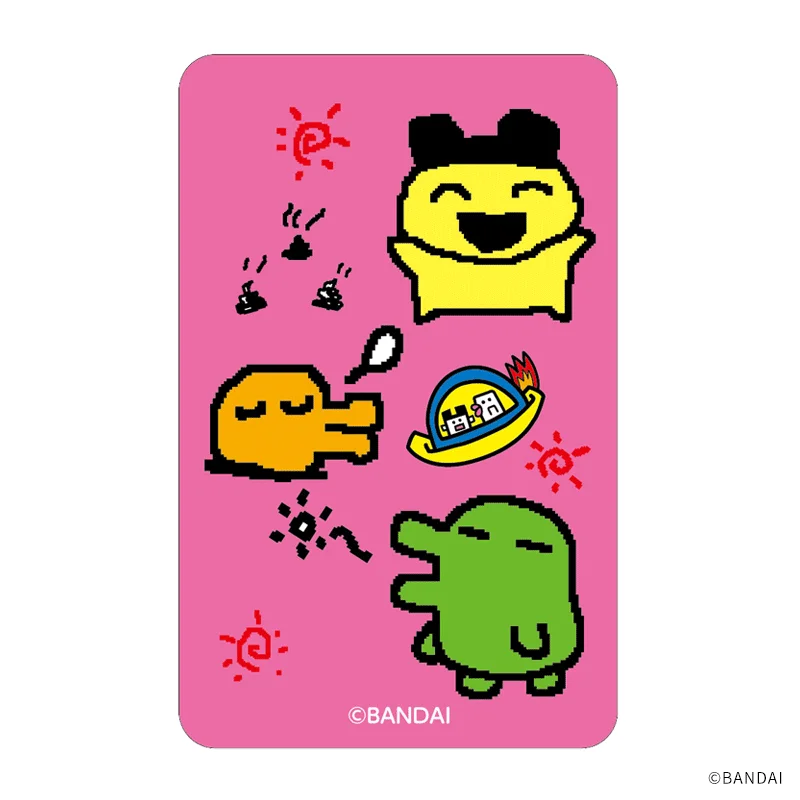 نموذج جديد تماغوتشي الكرتون صريف بطاقة شفافة تغيير لون أنيمي محيط بطاقة الهاتف الكمبيوتر Diy لاصقة تزيين