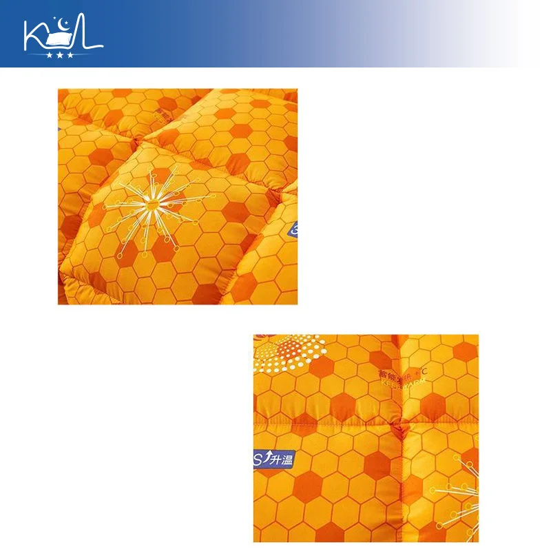 High-Tech Heat Storage Comforter, Thick Warm Winter Duvet for Double Bed, All Season Constant Temperature Quilt