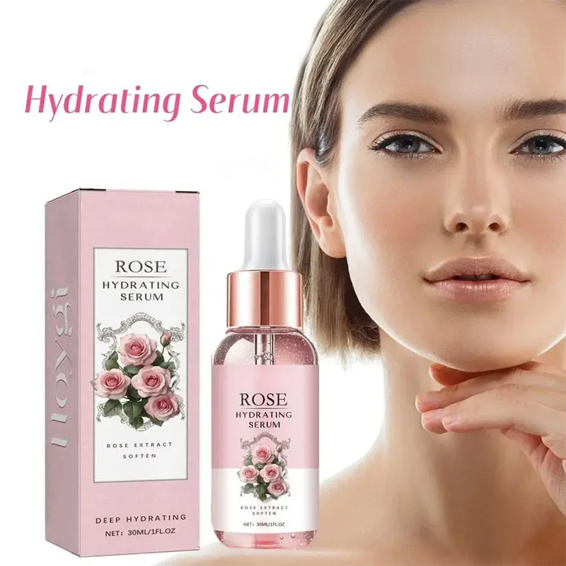 Rose Essence Moisturizing Toner Deep Hydration Long Lasting Moisturizing Cleansing Impurities Moisture Glow Suitable for Women