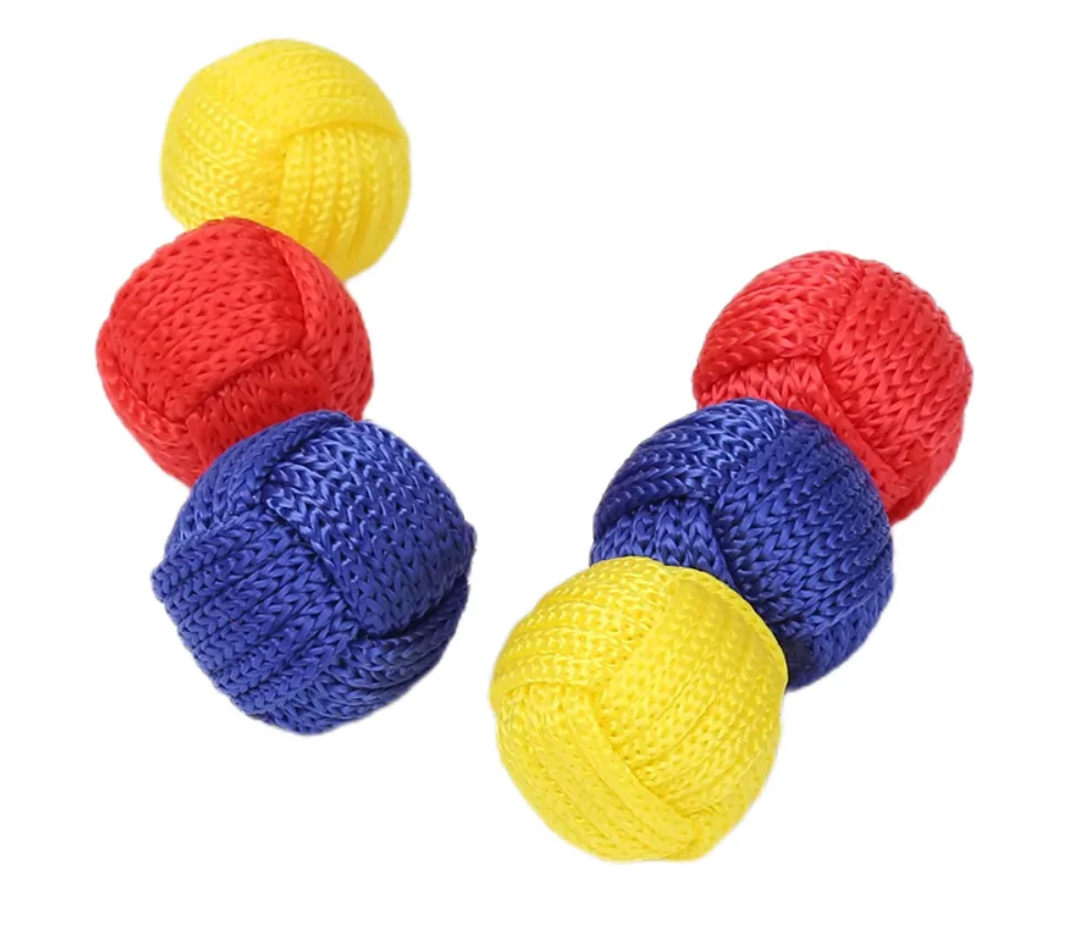 2Pc Monkey Fist Chop Cup rope Balls Chop  accessories Magic Tricks Close Up Illusions Gimmicks Props Mentalism Magia Accessories