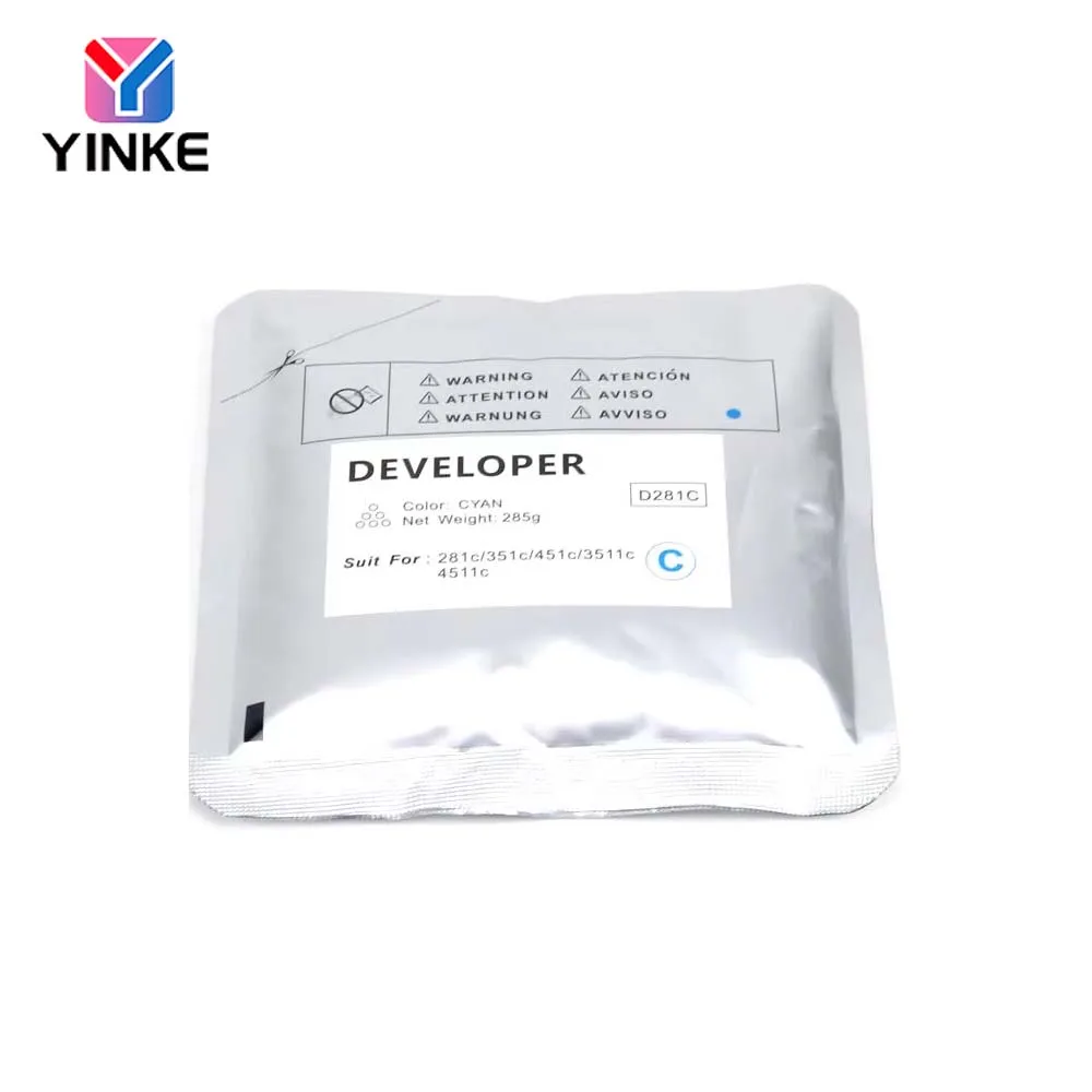 1PCS D281C Developer Powder For  Toshiba D281C 351C 451C 3511C 4511C High Compatible Japan Carrier BK 430g CMY 285g