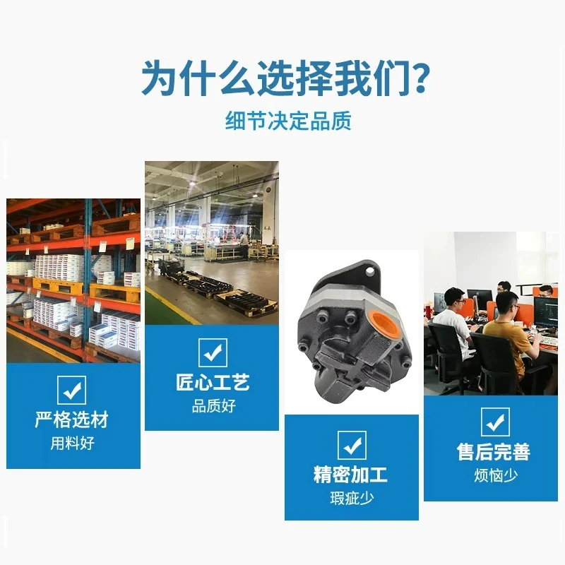 ปั๊มไฮดรอลิกเกียร์แรงดันสูง CB-FC 10/12/16/18/20/25/32/40/50