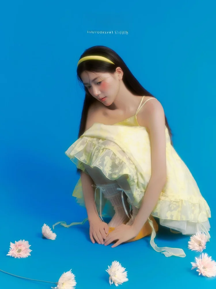 

Новая коллекция 2026: Одежда для фотосессий в нежном стиле, для портретов на день рождения, для фотостудий, в стиле корейских журналов, модная одежда для девочек