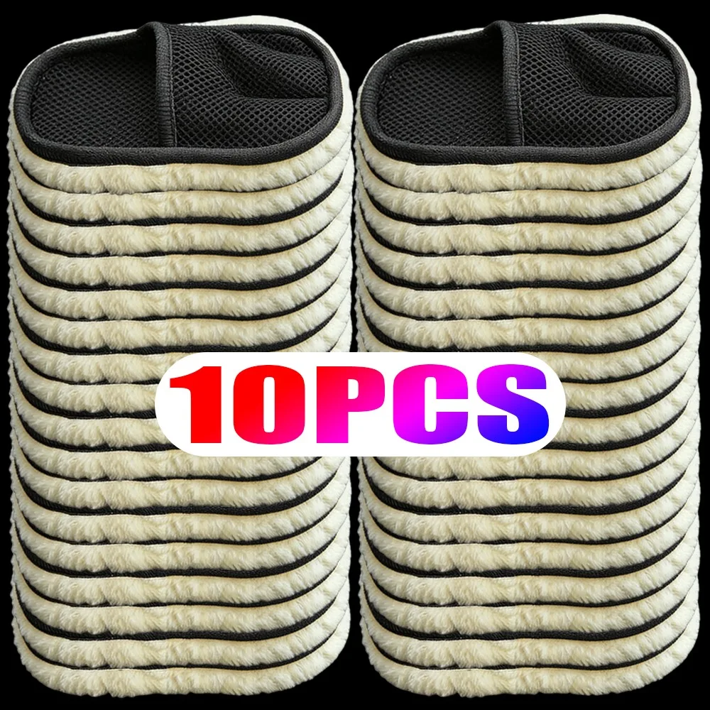 

Плюшевая перчатка-мочалка для мойки автомобиля, пятипальцевая, из микрофибры, для ухода за авто, губка для детейлинга, для влажной и сухой уборки, многофункциональный инструмент для мытья окон и стекол