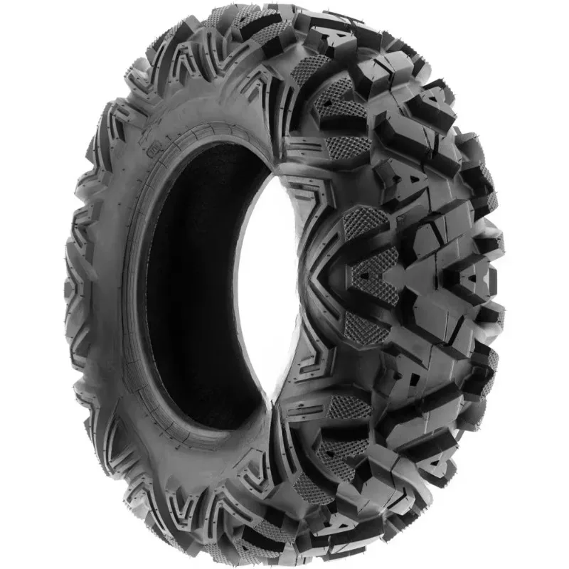 ضمان الأصالة. إطارات ATV UTV لجميع التضاريس 25x8-12 أمامي و25x10-12 خلفي، 6 علاقات، لايحتاج A033.