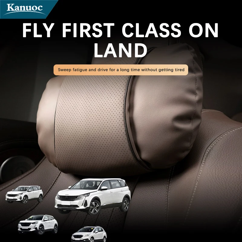

Car Headrest Comfortable Anti-fatigue Depressurize Car Seat Neck Protector Pillow For Peugeot 2008 3008 4008 5008 2013-2023