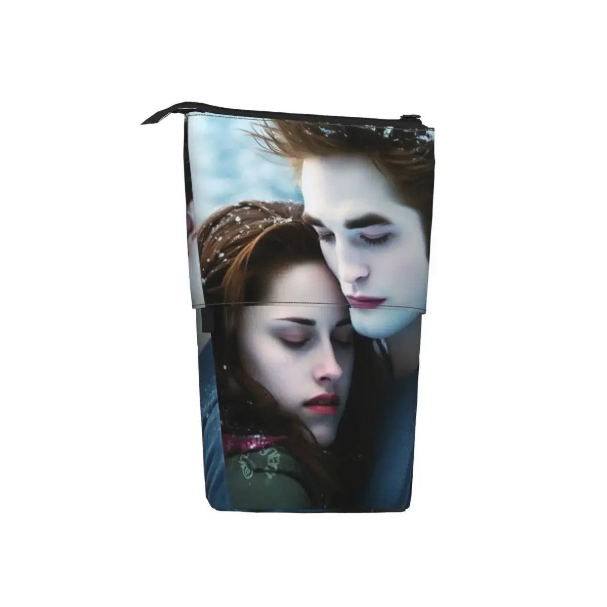 The Twilight Saga Edward Cullen Reversible Pencil Case Pencil Pouch Storage Big Capacity Pen Box Pencil Bag for Studen Gifts