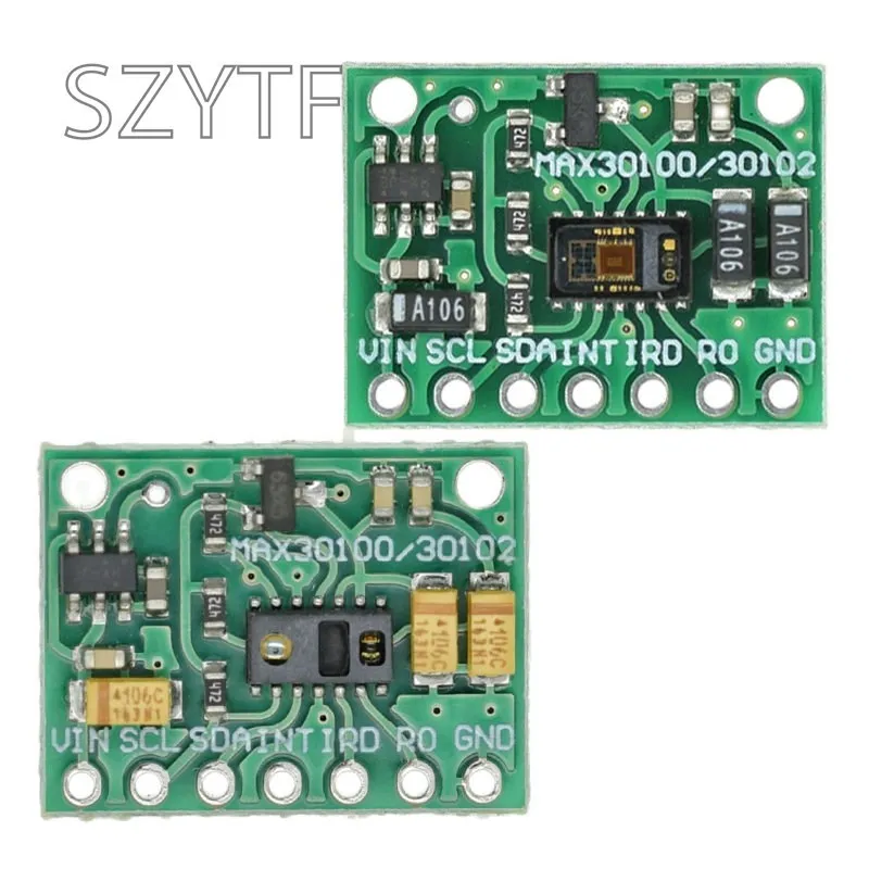 Low Power MAX30100 MAX30102 Sensor Heart Rate Breakout Board For Arduino Blood Oxygen Sensor Module MAX30100 Pulse Oximeter