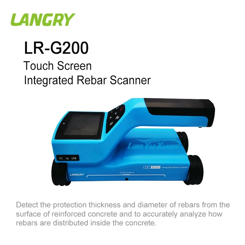 Steel Scanner Bar Located Concrete Rebar 3d