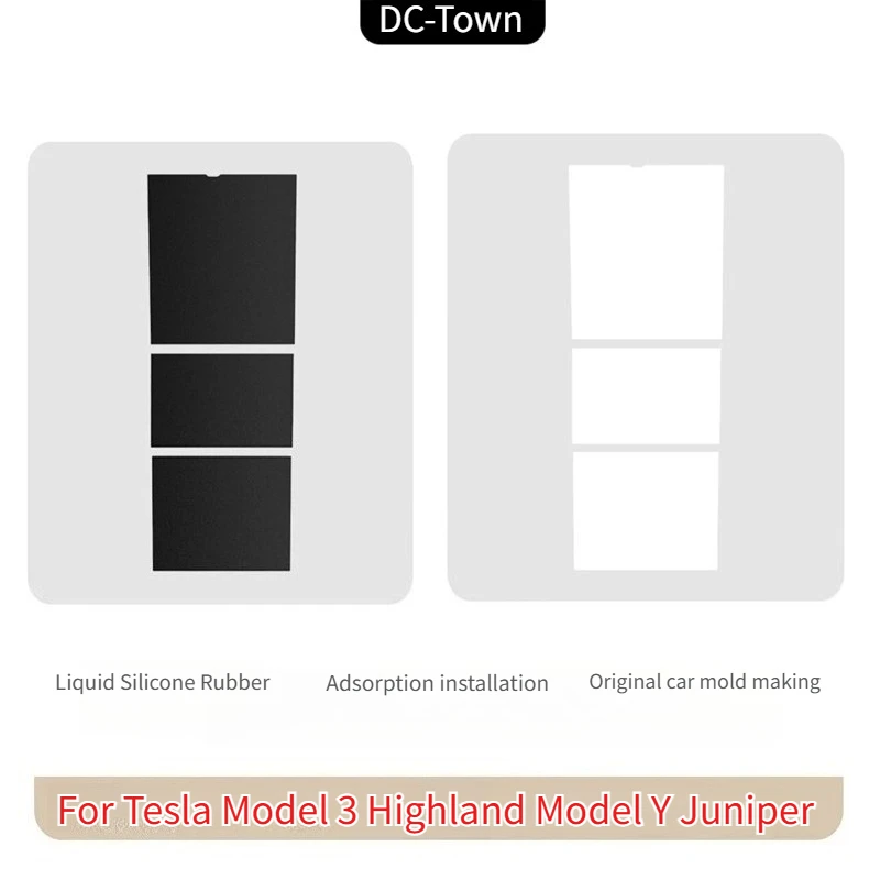 

Центральная панель управления Tesla Model Y Juniper, электростатическая адсорбционная наклейка, модель 3, консоль Highland, защитный силиконовый чехол