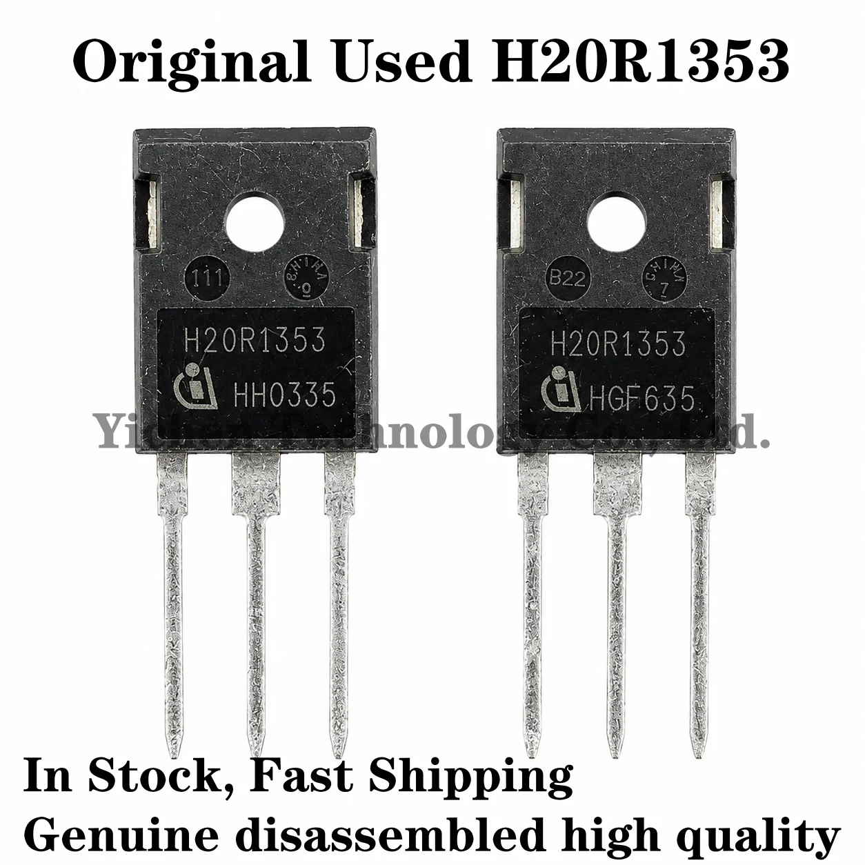 5-10PCS Original disassembly Transistor IGBT H20R1353 for Induction Cooktops In Stock