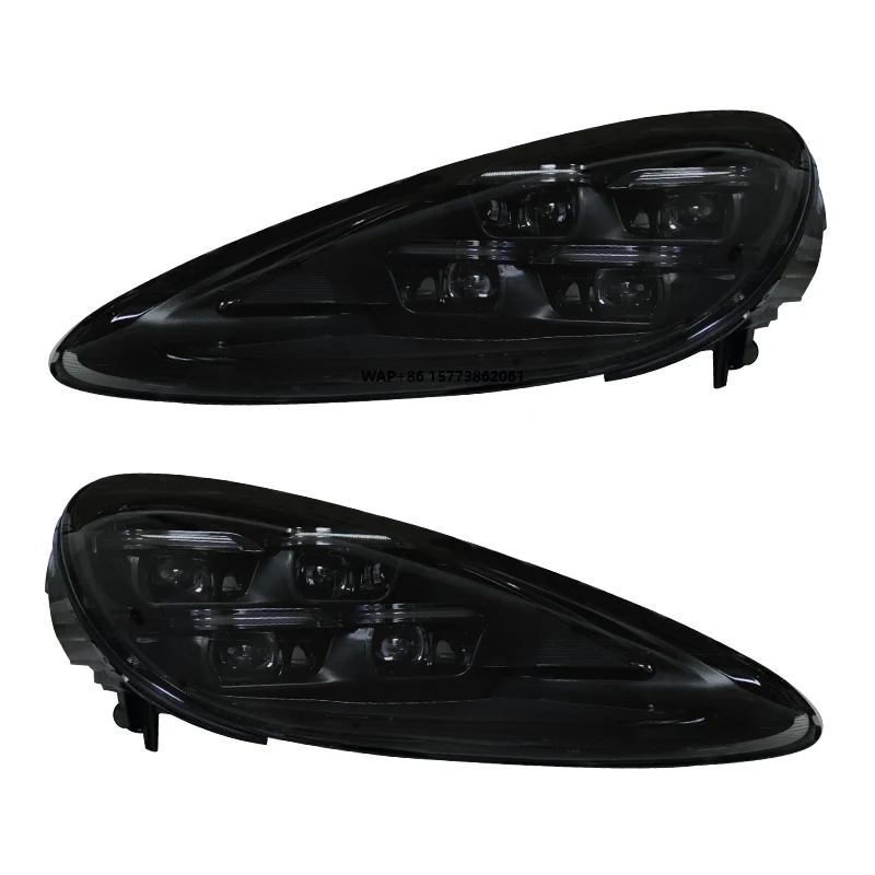 

Комплект из 2 высококачественных светодиодных фар для моделей 958.1 2011-2014 годов, обновленные матричные линзы-проекторы 2024 года