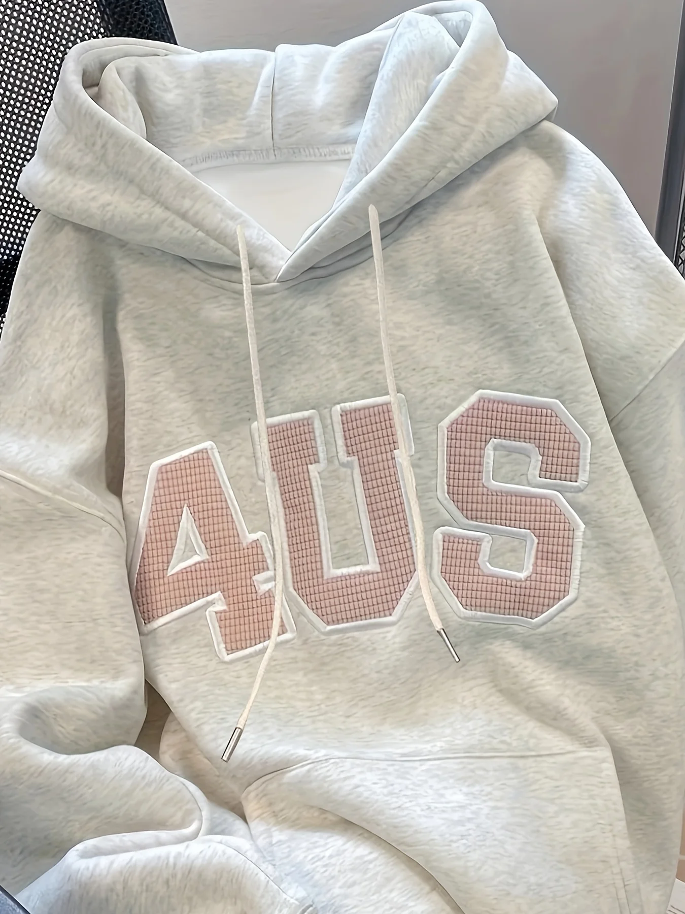 Zhaocai المستهدفة على طراز هونج كونج الأمريكي 2025 لخريف وشتاء جديد رائج البيع للرجال والنساء من القطن الخالص هوديي مريح غير رسمي #2