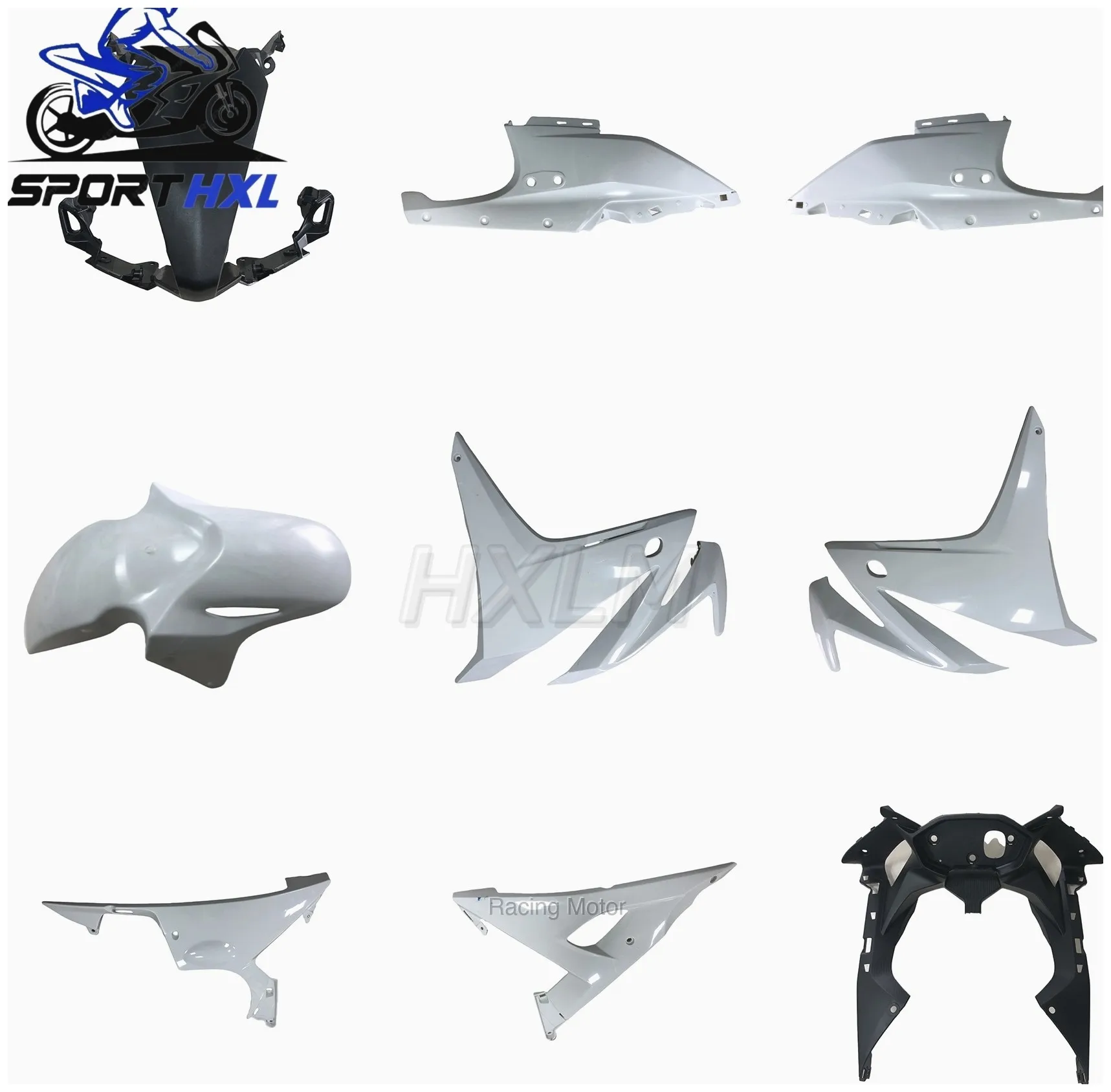 Custom Painted Motor Bike Fairing Body Kit Motorcycle Front Headlight Fairing Panel Cover Nose Head Cowl For Honda Hood 2017 CBR