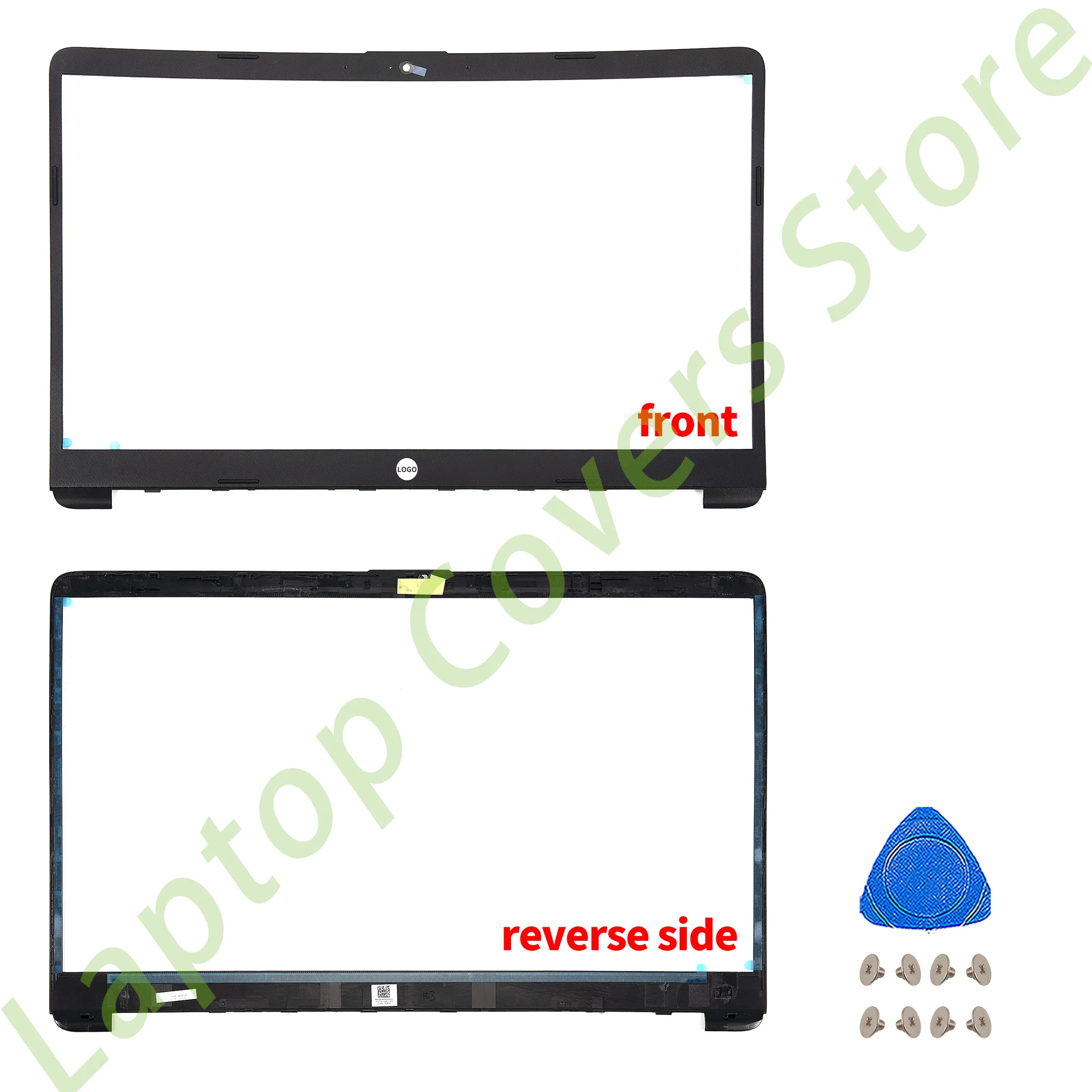 Giparts l52012 para 15-dw 15s-du 15s-dy 15s-dr 250 g8 TPN-C139 lcd capa traseira moldura frontal dobradiças inferiores substituição