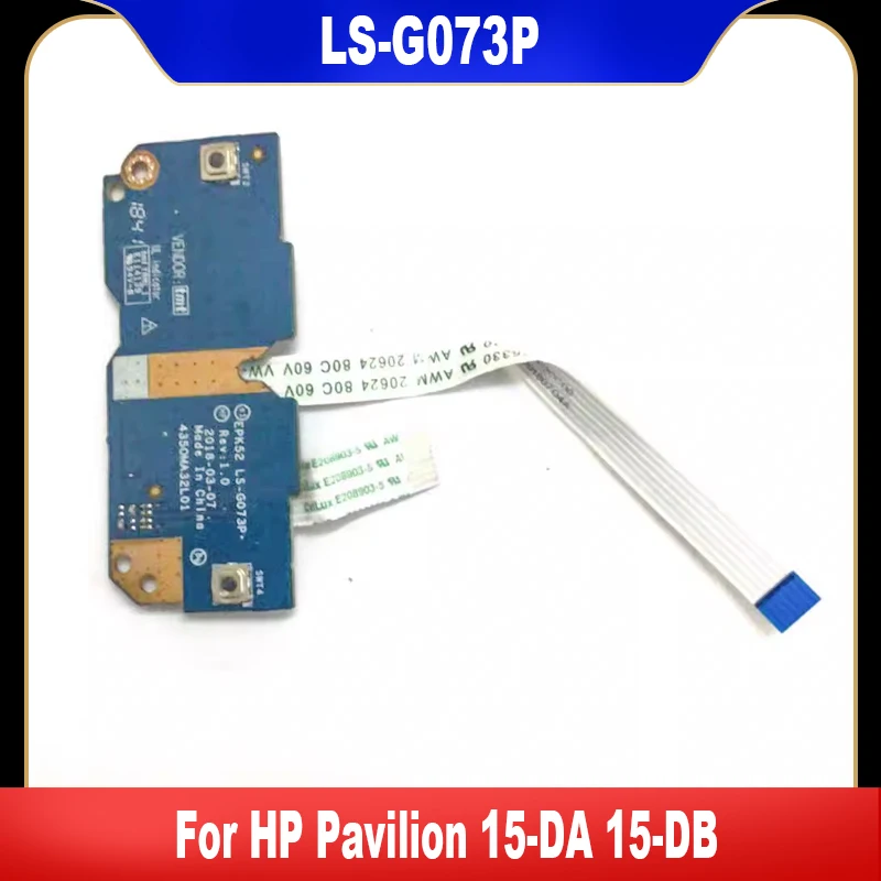 

LS-G073P For HP Pavilion 15-DA 15-DB Touchpad Mouse Button Board 4350MA32L01 TPN-C135 TPN-C136 High Quality