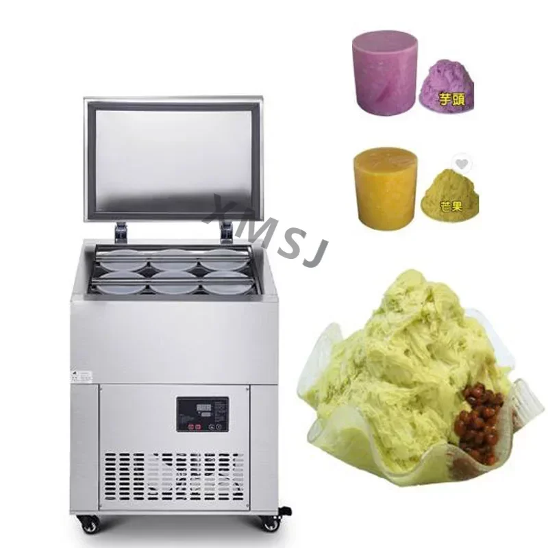 

2023 New!! Snoway Snowflake Ice Machine Ice Maker Bingsu Machine With 6 Cylinders