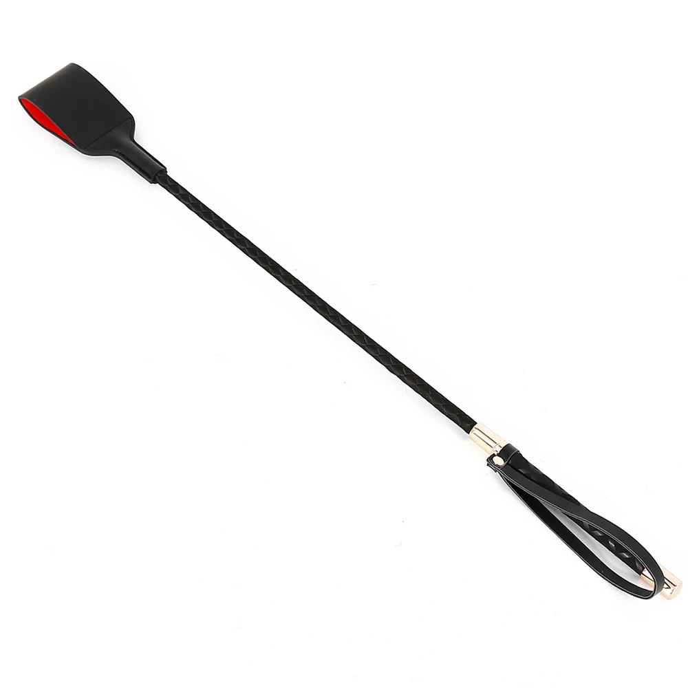 61CM Riding Crop PU Leather Whip Hollowed Out Bentuk Hati Crops Voluprianisme Horseshop With Wristband