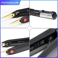 DT71 Intelligent Digital Tweezers Mini SMD Tester LCR Meter Diode Resistor 10Khz Signal Generator Auto Scan OLED Display
