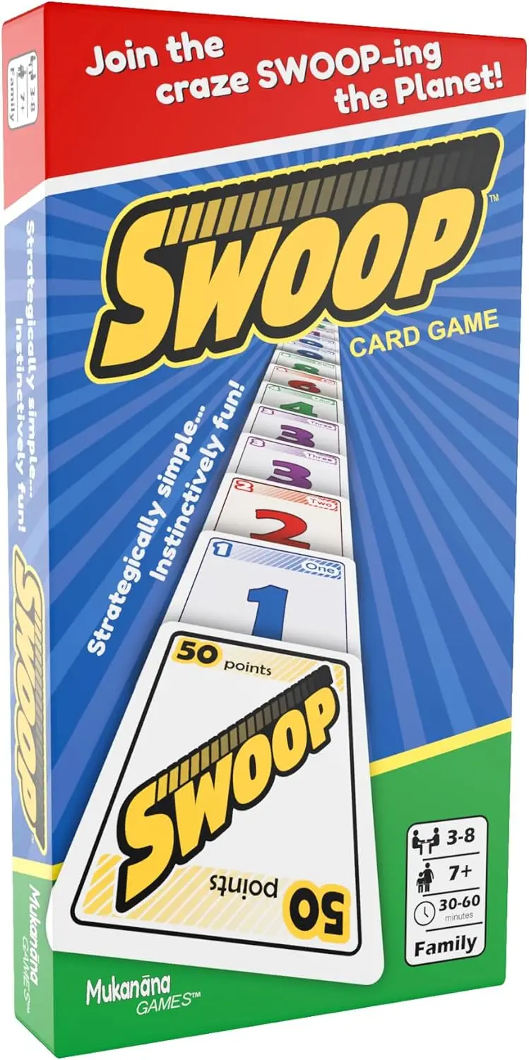 

Family Card Game for All Ages | Easy to Learn & Play | Fun Social Activity for Game Nights | Ages 7+ | 3-8 Players