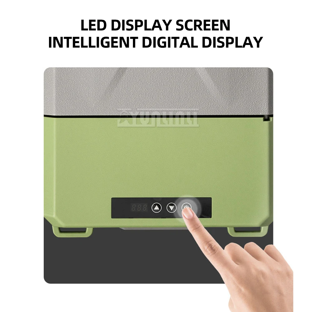 

Холодильник для кемпинга, компрессор, холодильный Mininevera, автомобильный домашний холодильник двойного назначения с контролем температуры, небольшой холодильник