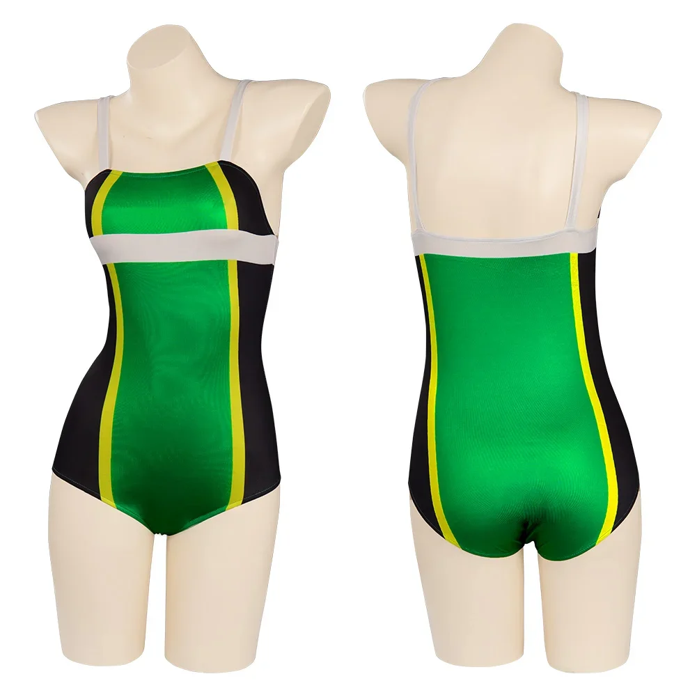 

My Hero Academia Asui Tsuyu Sexy Swimsuit Cosplay Costume Swimwear Outfits Halloween Carnival Suit