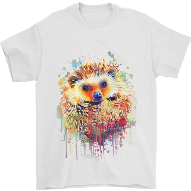 

Wasserfarbe Igel Herren 100% Baumwoll T shirt